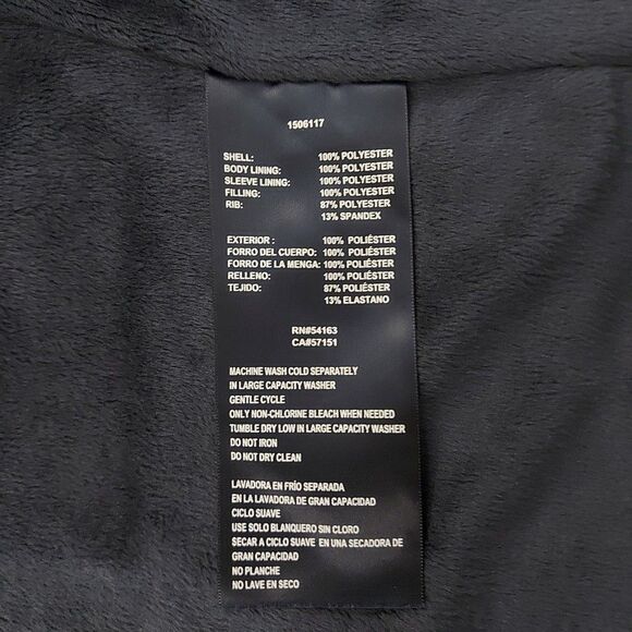 Tommy Hilfiger Soft Shell Jacket Womens Medium Navy Fleece Lined Wind Resistant - Picture 12 of 12